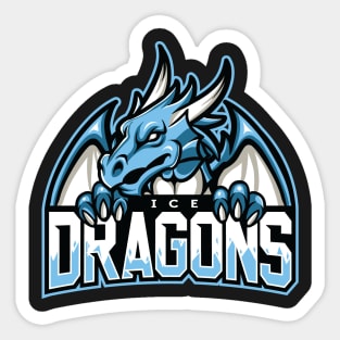 Ice Dragons Sticker